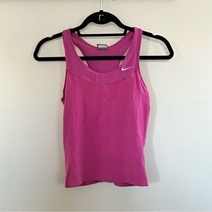 Nike Pink Racerback Athletic Tank Top